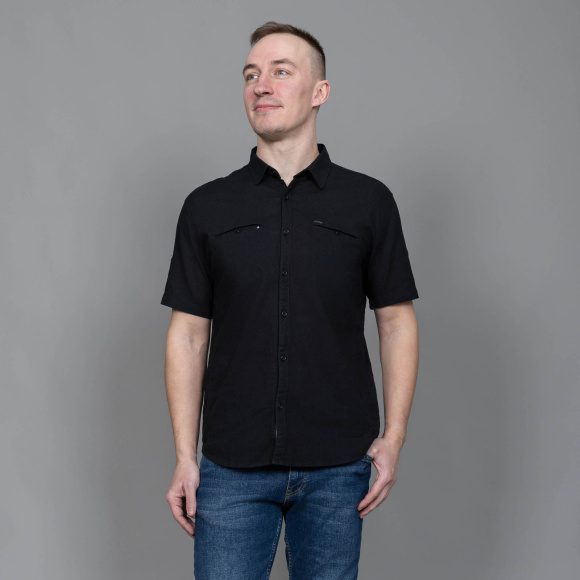 Сорочка к.р Jean Piere черный