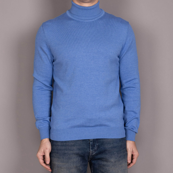 Джемпер Tony Montana васильковый меланж