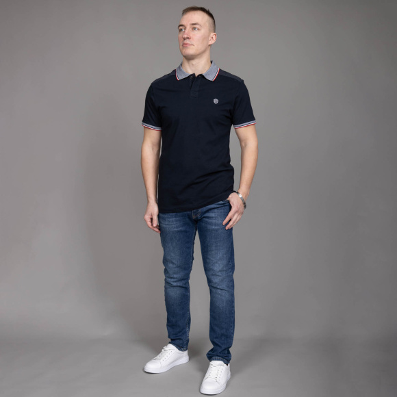 Поло Tony Montana т.синий