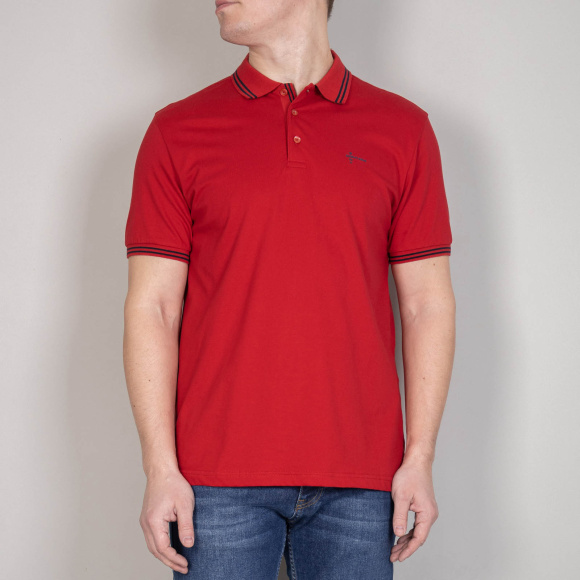 Поло Tony Montana красный