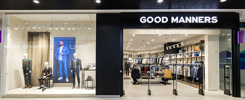 Обновленный салон GOOD MANNERS в ТРЦ "Акварель"