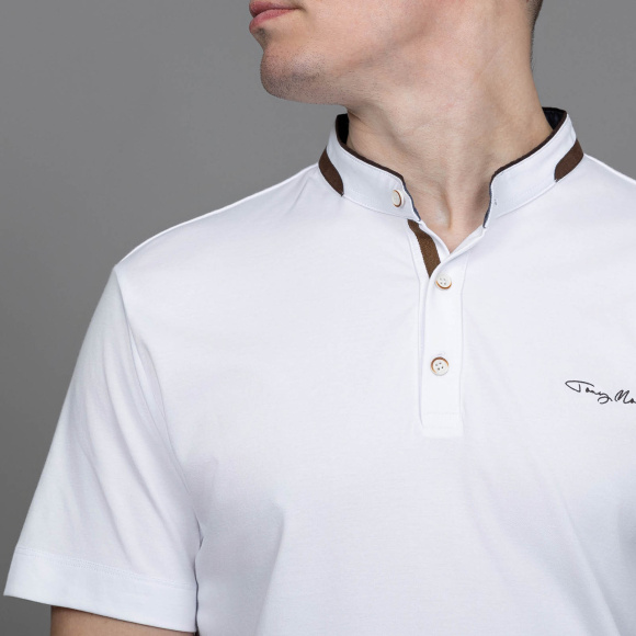 Поло Tony Montana белый