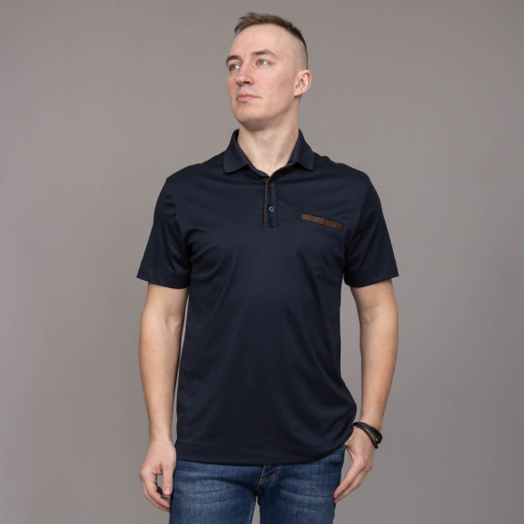 Поло Tony Montana т.синий