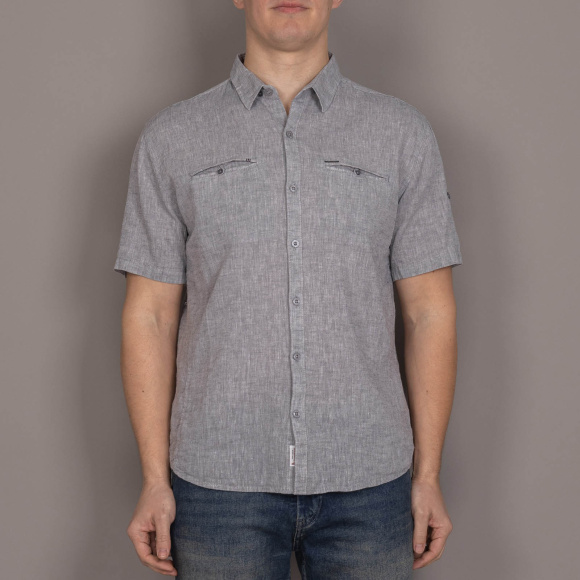 Сорочка к.р. Jean Piere серый