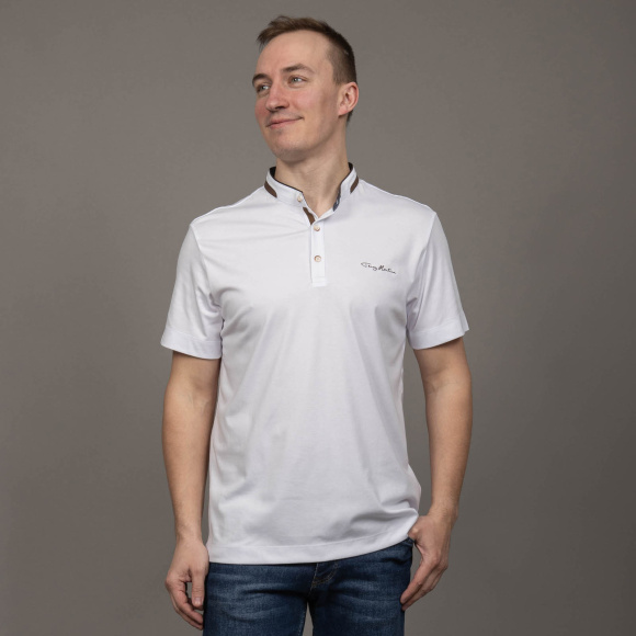 Поло Tony Montana белый