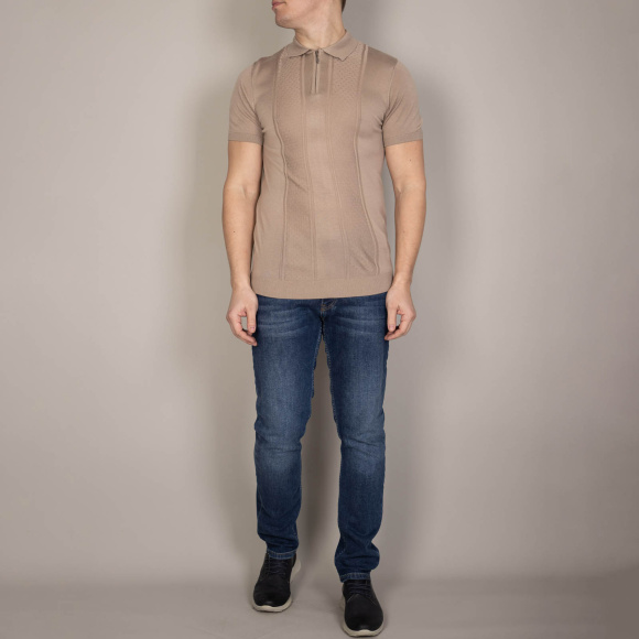 Поло Tony Montana св.бежевый