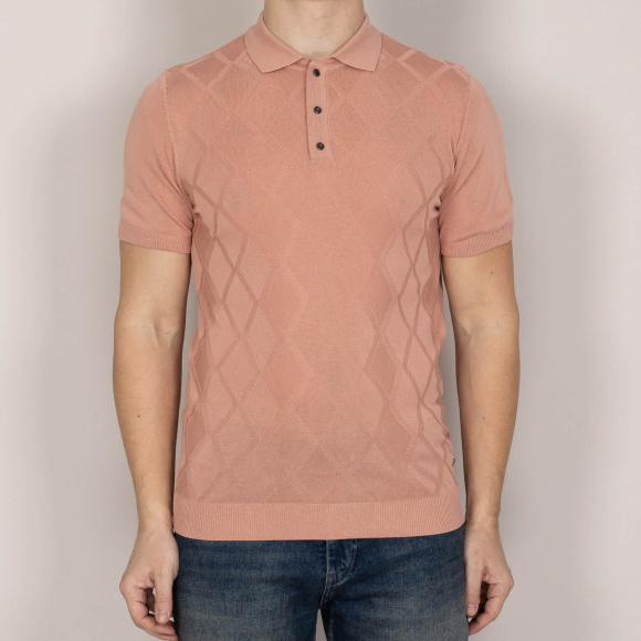 Поло Konko лососевый