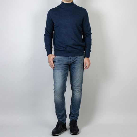 Джемпер Tony Montana т.индиго меланж