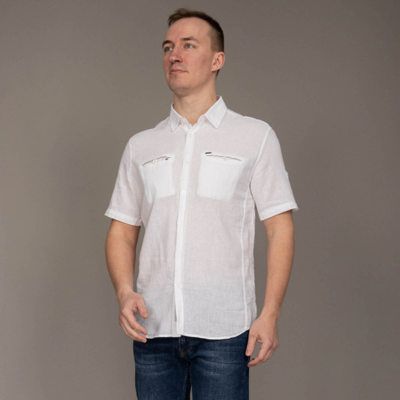 Сорочка к.р Jean Piere белый