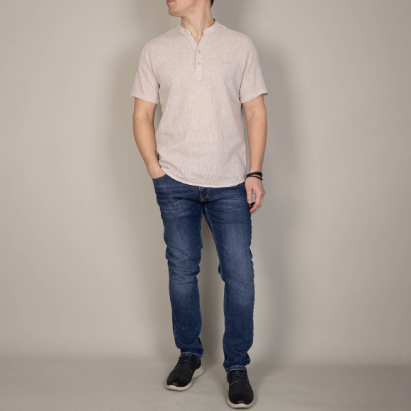 Сорочка к.р. Jean Piere бежевый