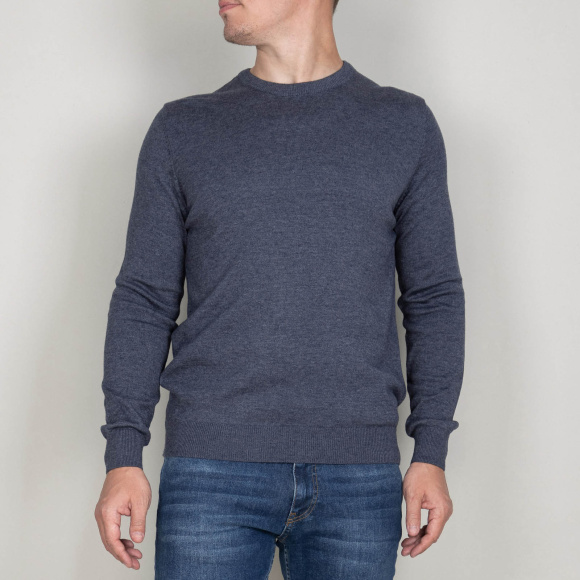 Джемпер Tony Montana св.индиго меланж