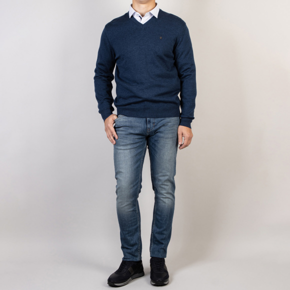 Джемпер Tony Montana т.индиго меланж