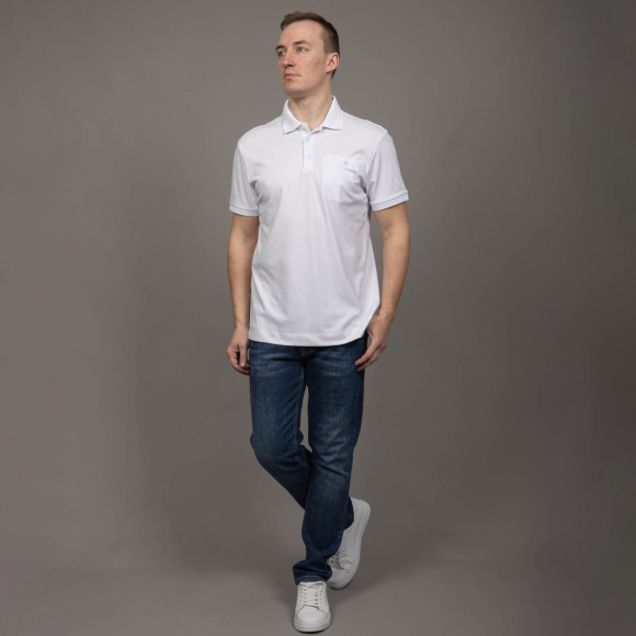 Поло Tony Montana белый