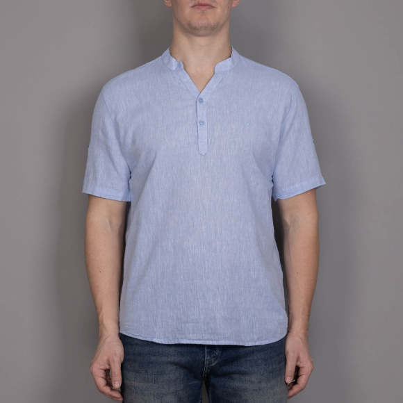 Сорочка к.р.Jean Piere синий