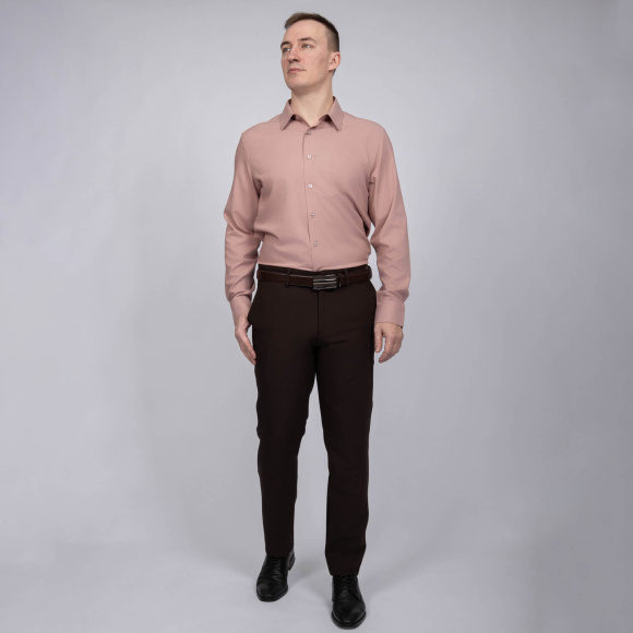 Сорочка Lexmer slim пудра