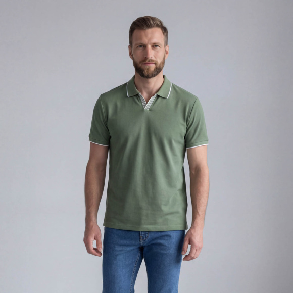 Поло Lexmer зеленый
