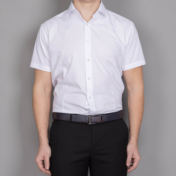 Сорочка к.р. Good Manners exstra slim белая