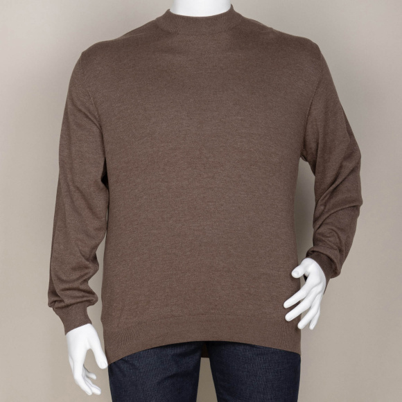 Джемпер Tony Montana коричневый меланж