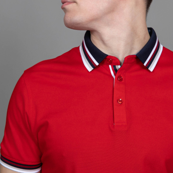 Поло Lexmer красный