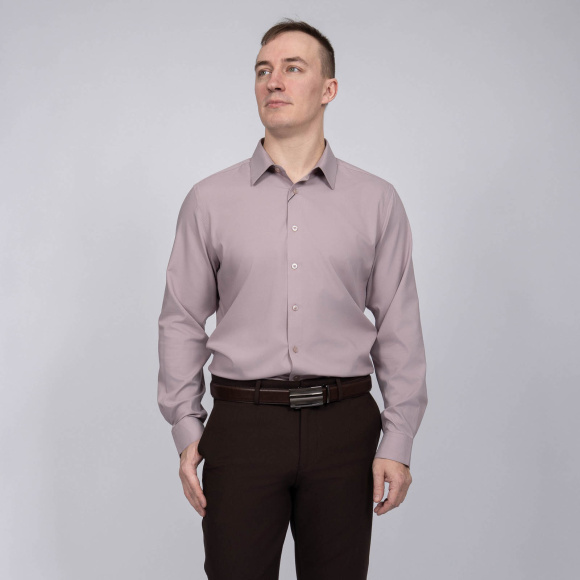 Сорочка Lexmer slim сиренеая