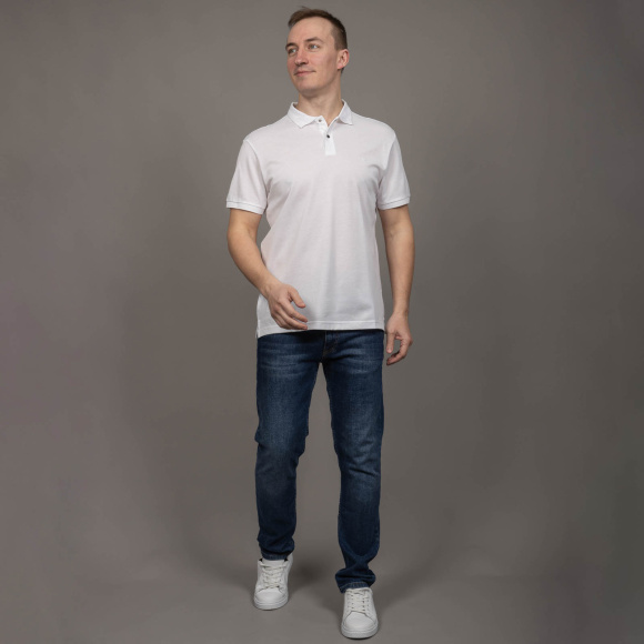 Поло Tony Montana белый