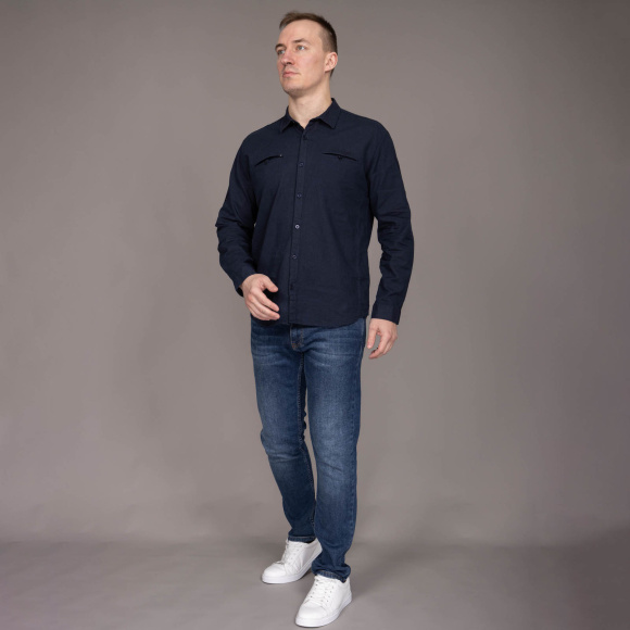 Сорочка Jean Piere т.синий