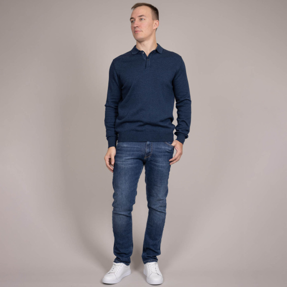 Джемпер Tony Montana т.индиго меланж