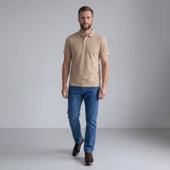 Поло Lexmer бежевый