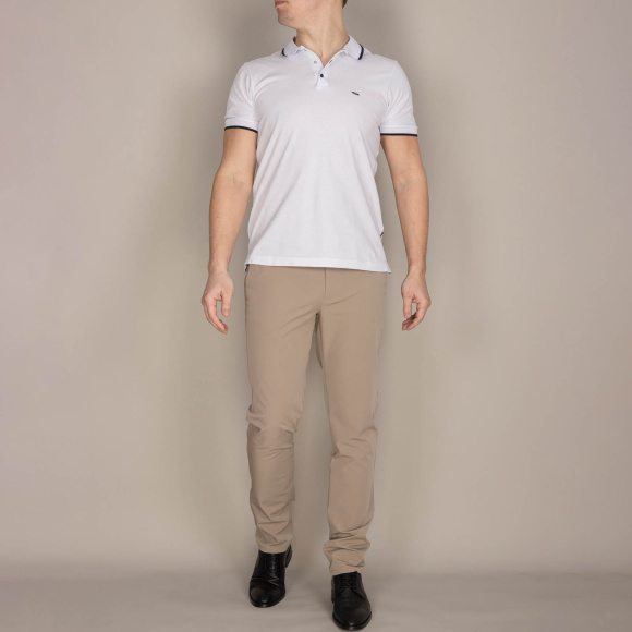 Брюки Camminare half slim бежевые