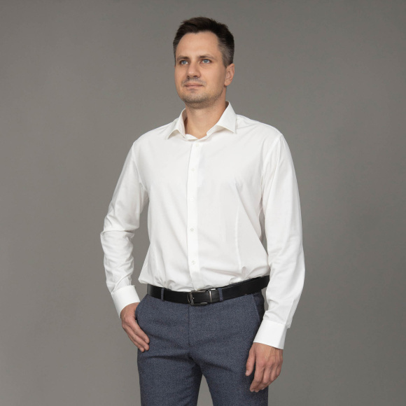 Сорочка Good Manners slim айвори