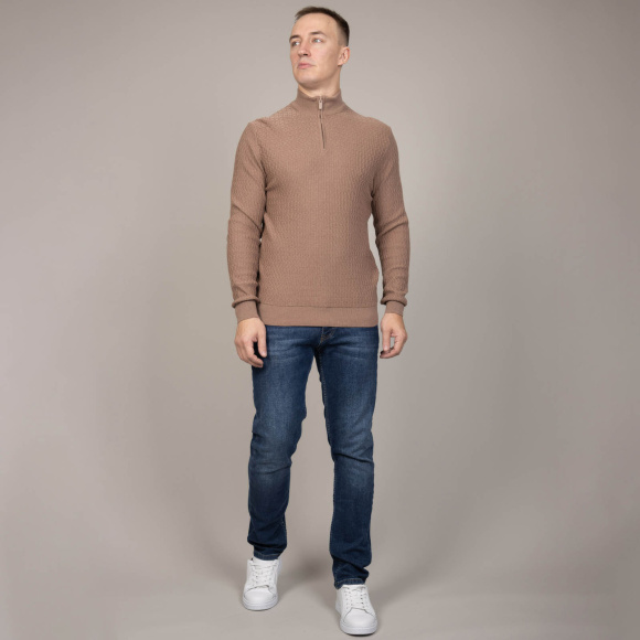 Джемпер Tony Montana бежевый меланж