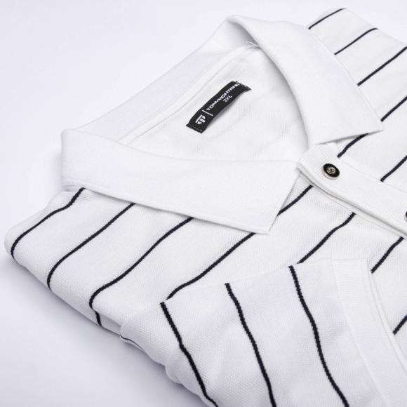 Поло Tony Montana белый/т.синий