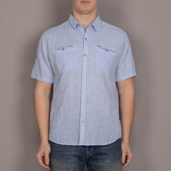 Сорочка к.р. Jean Piere синий