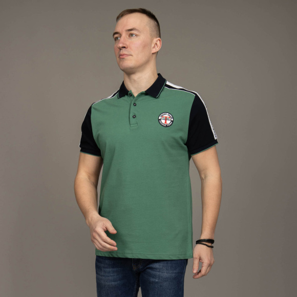 Поло Tony Montana зеленый