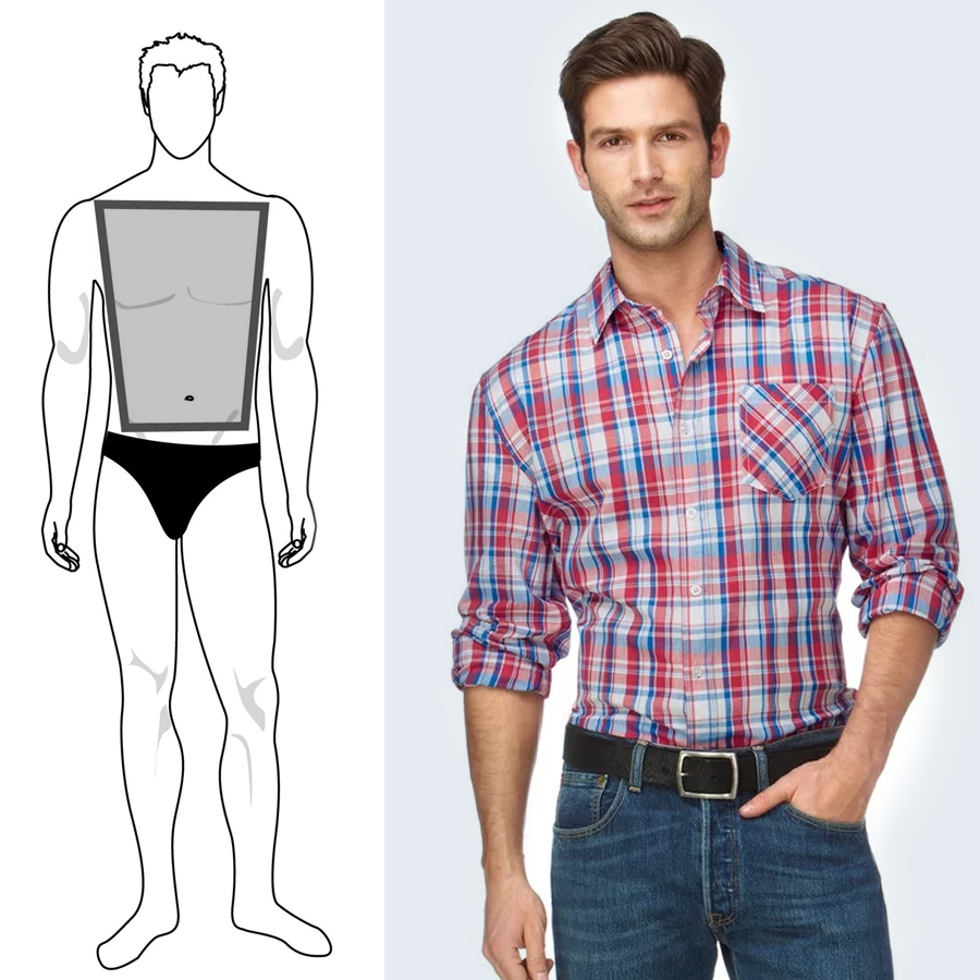 Типы мужских фигур и рекомендации по подбору одежды