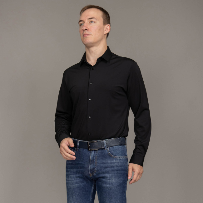 Сорочка Lexmer slim черный