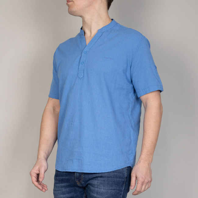 Сорочка к.р. Jean Piere синий