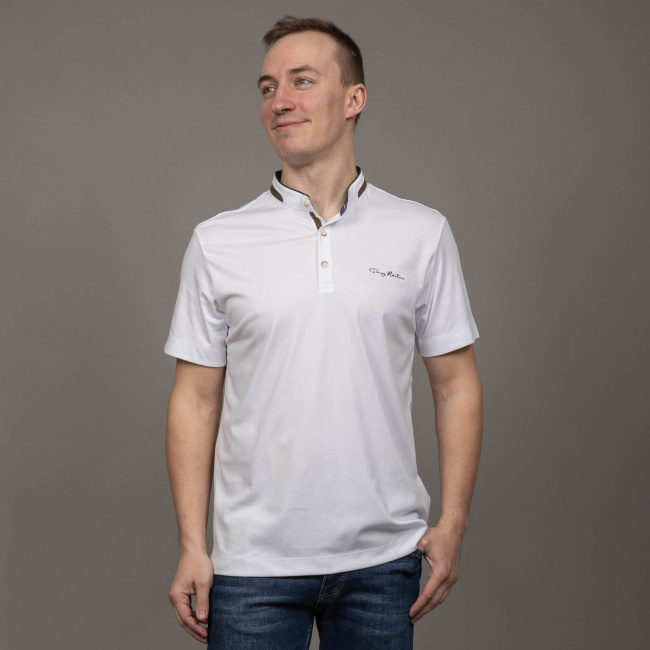 Поло Tony Montana белый