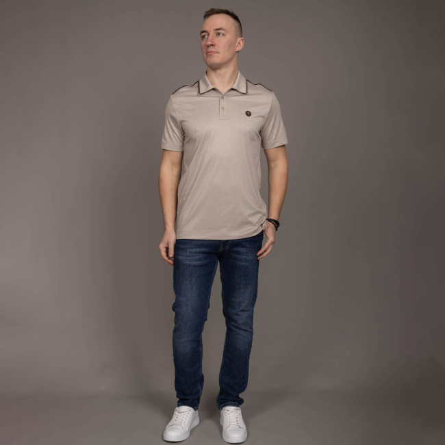 Поло Tony Montana коричневый