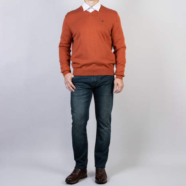 Джемпер Tony Montana кирпичный