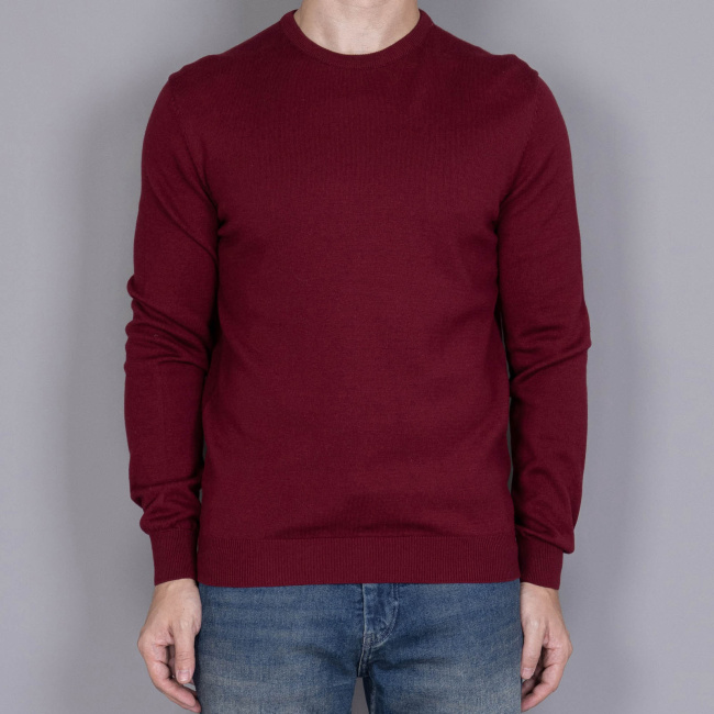 Джемпер Tony Montana бордо 