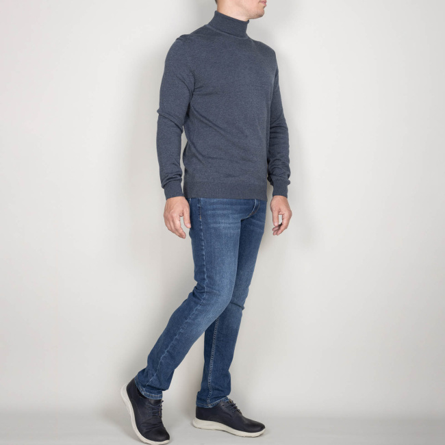 Джемпер Tony Montana индиго меланж