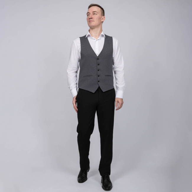 Жилет Tony Cassano серый