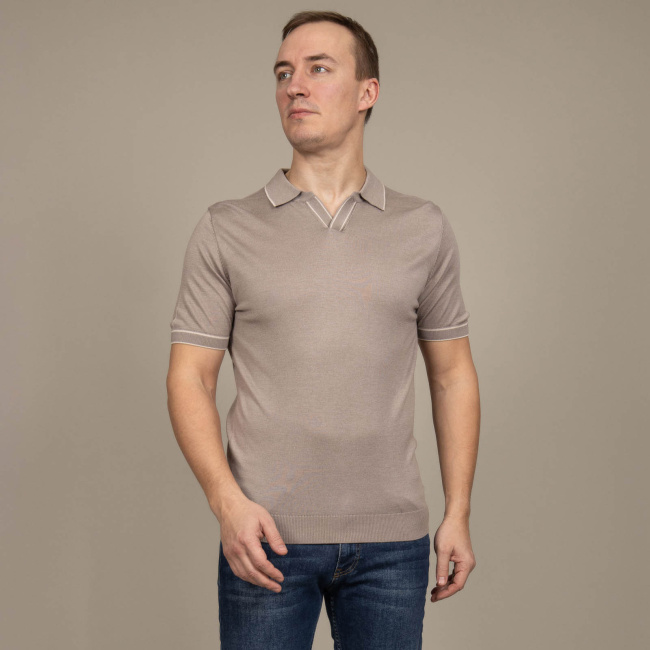 Поло Konko слоновая кость