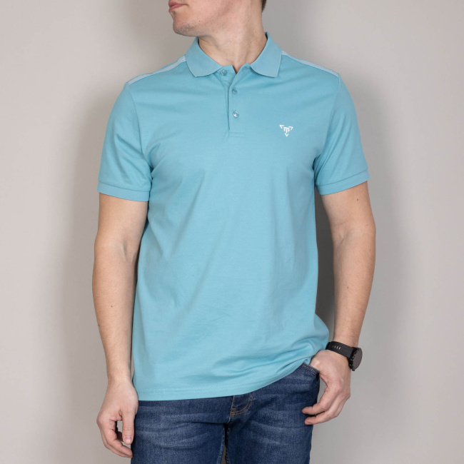 Поло Tony Montana морская волна