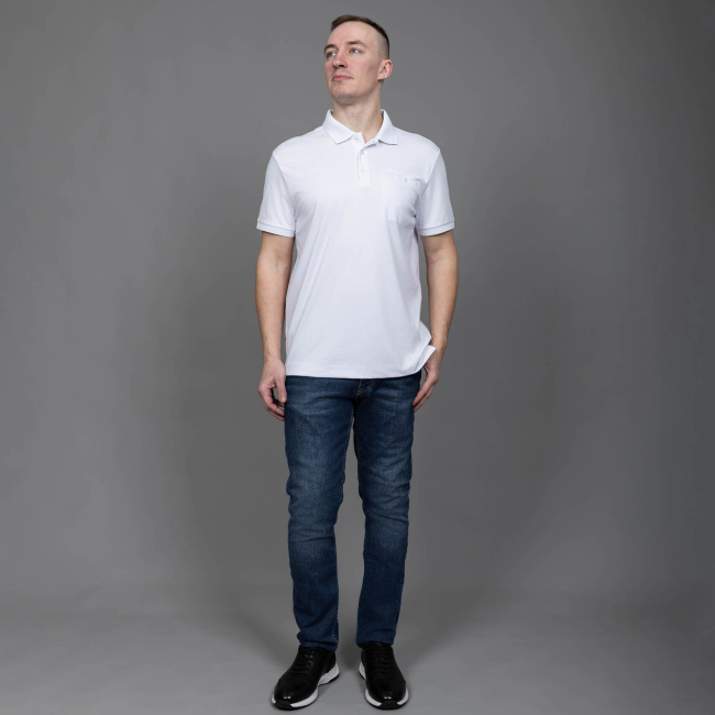 Поло Tony Montana белый