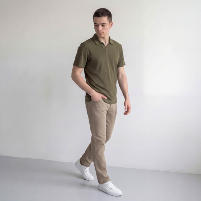 Поло Tony Montana оливковый