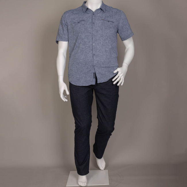 Сорочка к.р. Jean Piere синий