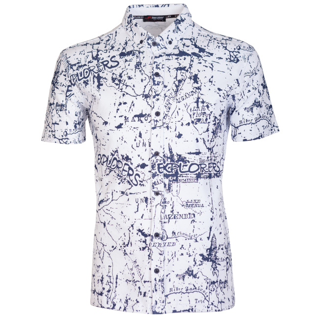 Сорочка к.р. Jean Piere белый