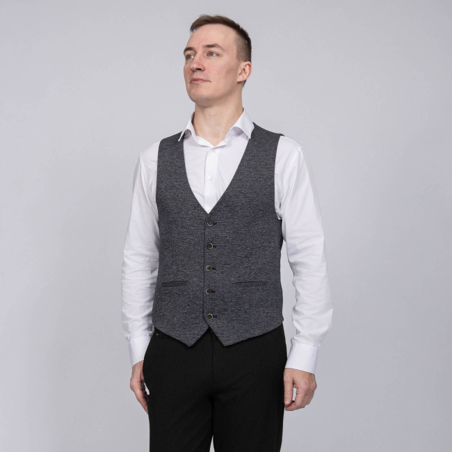 Жилет Tony Cassano т.серый